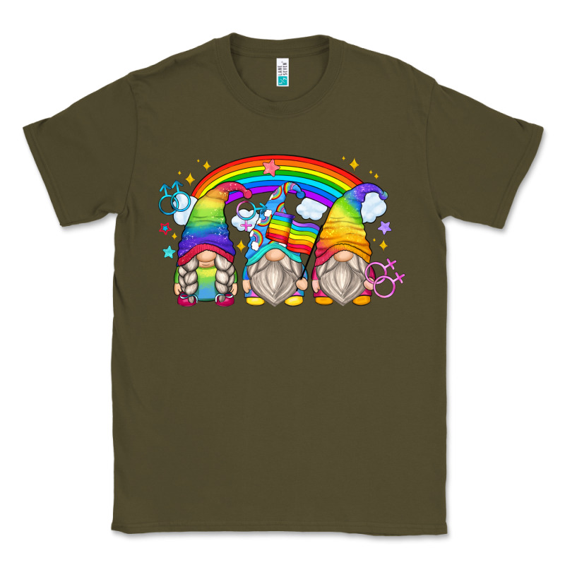 Lgbt Gnomes Classic Tee by Zillion Design Studio | Teevron