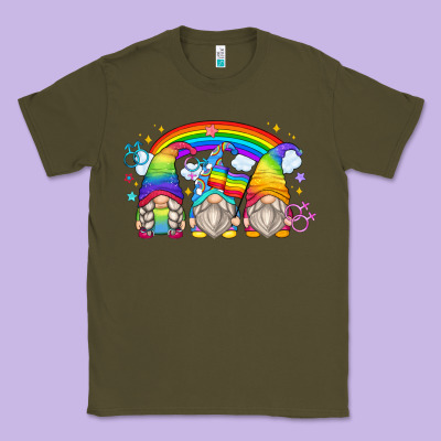 Classic Tee lgbt gnomes