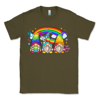 Army Green lgbt gnomes Classic Tee - Zillion Design Studio