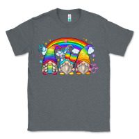 Charcoal Heather lgbt gnomes Classic Tee - Zillion Design Studio