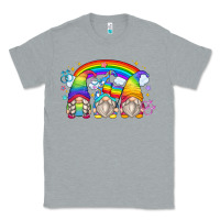 Heather Grey lgbt gnomes Classic Tee - Zillion Design Studio
