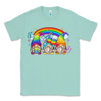 Seafoam lgbt gnomes Classic Tee - Zillion Design Studio