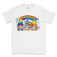 White lgbt gnomes Classic Tee - Zillion Design Studio