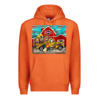 Carrot western truck farm animals mousepad Premium Hoodie - BarkalooDesign