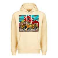 Pina Colada western truck farm animals mousepad Premium Hoodie - BarkalooDesign