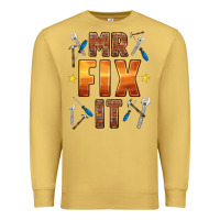 Antique Gold mr fix it Premium Sweatshirt - HRA Design Shop