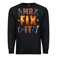 Black mr fix it Premium Sweatshirt - HRA Design Shop