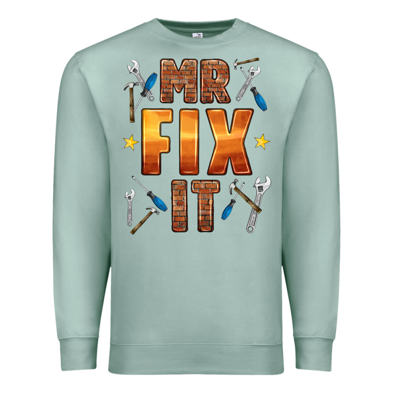 Mr Fix It Premium Sweatshirt by HRA Design Shop | Teevron