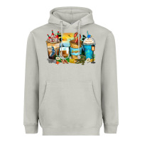 Moon Dust louisiana coffee cups Heavyweight Hoodie - Zillion Design Studio