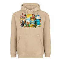 Mushroom louisiana coffee cups Heavyweight Hoodie - Zillion Design Studio