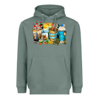 Sage louisiana coffee cups Heavyweight Hoodie - Zillion Design Studio