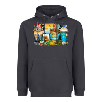 Smoke louisiana coffee cups Heavyweight Hoodie - Zillion Design Studio