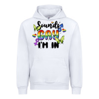 White sounds gay i'm in Urban Hoodie - MaliasSmallBusiness