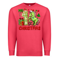 Cardinal my first christmas unicorn Premium Sweatshirt - FaDigitalArtStudio