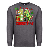 Charcoal Heather my first christmas unicorn Premium Sweatshirt - FaDigitalArtStudio