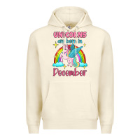 Sandshell unicorns are born in december Premium Hoodie - Jasminsmagicworld