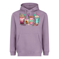 Lavender mom coffee cups Heavyweight Hoodie - Zillion Design Studio