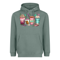 Sage mom coffee cups Heavyweight Hoodie - Zillion Design Studio