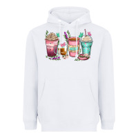 White mom coffee cups Heavyweight Hoodie - Zillion Design Studio
