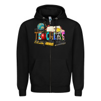 Black teachers change the world Zipper Hoodie - Zillion Design Studio