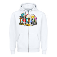 White teachers change the world Zipper Hoodie - Zillion Design Studio