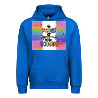 Cobalt be proud of who you are Urban Hoodie - MaliasSmallBusiness