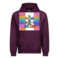 Mauve Wine be proud of who you are Urban Hoodie - MaliasSmallBusiness