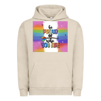 Pigment French Oak be proud of who you are Urban Hoodie - MaliasSmallBusiness