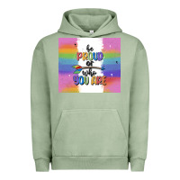 Pigment Oil Green be proud of who you are Urban Hoodie - MaliasSmallBusiness