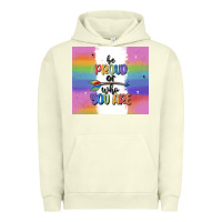 Pigment Pistachio be proud of who you are Urban Hoodie - MaliasSmallBusiness