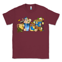 Burgundy louisiana coffee cups Classic Tee - texasbilliewilder