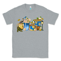 Heather Grey louisiana coffee cups Classic Tee - texasbilliewilder