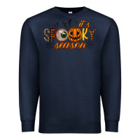 Navy spooky season Premium Sweatshirt - RacoonDesign