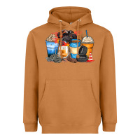 Meerkat monster truck coffee cups Heavyweight Hoodie - Zillion Design Studio