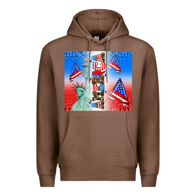 American Flag  And America Premium Hoodie by AdoDesignShop | Teevron