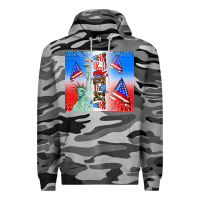 Slate Camo american flag  and america Premium Hoodie - AdoDesignShop