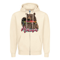Sandshell Mother's Day Mama Bear Hunting Fish Zipper Hoodie - RanaPortraitStore