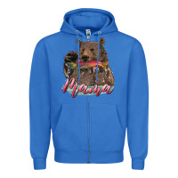 True Royal Mother's Day Mama Bear Hunting Fish Zipper Hoodie - RanaPortraitStore