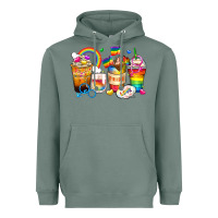 Sage pride coffee cups Heavyweight Hoodie - Zillion Design Studio