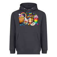 Smoke pride coffee cups Heavyweight Hoodie - Zillion Design Studio