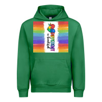 Emerald different is beautiful Urban Hoodie - MaliasSmallBusiness