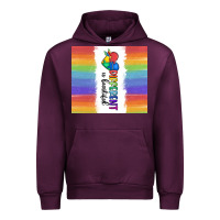 Mauve Wine different is beautiful Urban Hoodie - MaliasSmallBusiness
