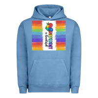 Pigment Pebble Blue different is beautiful Urban Hoodie - MaliasSmallBusiness