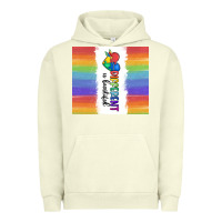 Pigment Pistachio different is beautiful Urban Hoodie - MaliasSmallBusiness