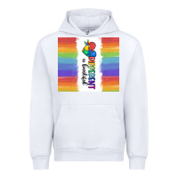 White different is beautiful Urban Hoodie - MaliasSmallBusiness