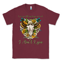 Burgundy love you till my lungs give out i aint lying Classic Tee - texasbilliewilder
