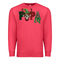 Cardinal papa elf skull Premium Sweatshirt - FaDigitalArtStudio