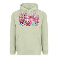 Matcha princess coffee cups Heavyweight Hoodie - Zillion Design Studio
