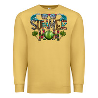 Antique Gold summer mom Premium Sweatshirt - CowhideDigitalArt