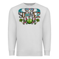 Dove Grey summer mom Premium Sweatshirt - CowhideDigitalArt